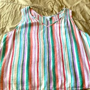 Colorful V Neck tank